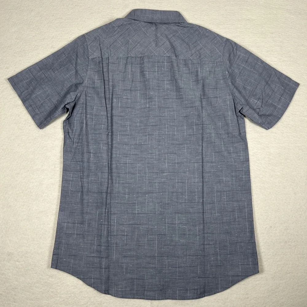 Travis Mathew Shirt Mens Small Rambler Button‎ Up Short Sleeve Golf Casual